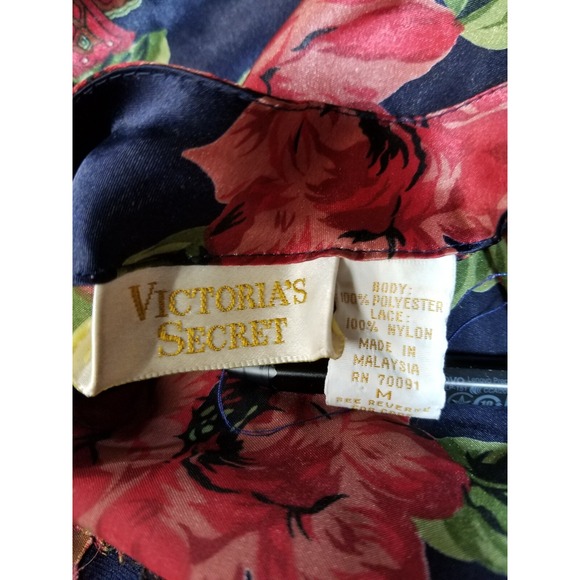 Vtg Victorias Secret Camisole Women M Floral Lace Romantic Fairy Coquette Y2K - Picture 5 of 8